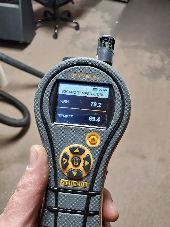 Moisture meter humidity assessment for Fire & Smoke Damage Restoration in Ventnor City